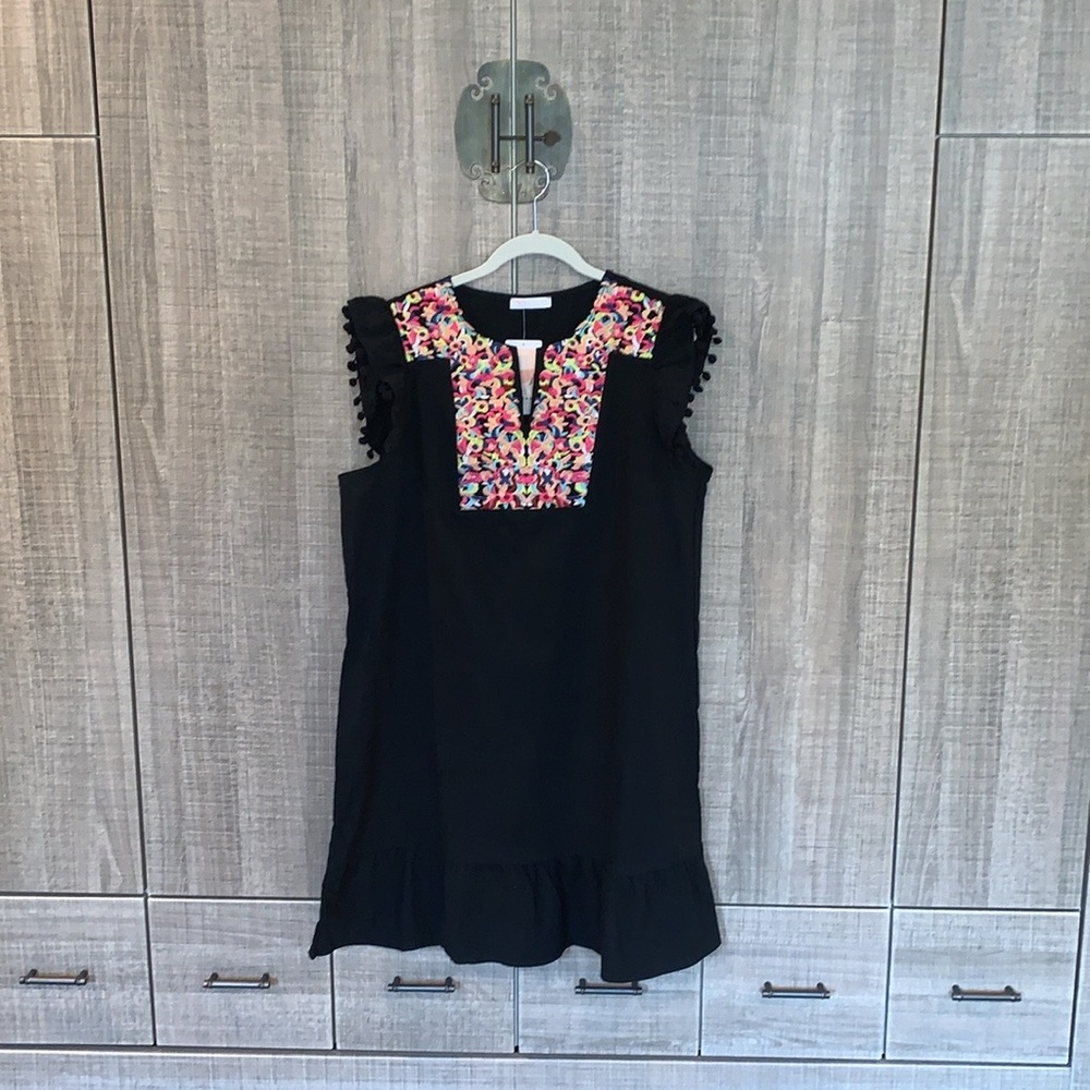 Kirundo Embroidered Ruffle Mini Dress‎ - Picture 15 of 17